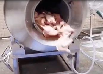 Factory Prices Custom Meat Rolling Vacuum Tumbler For Meat Processing With Package