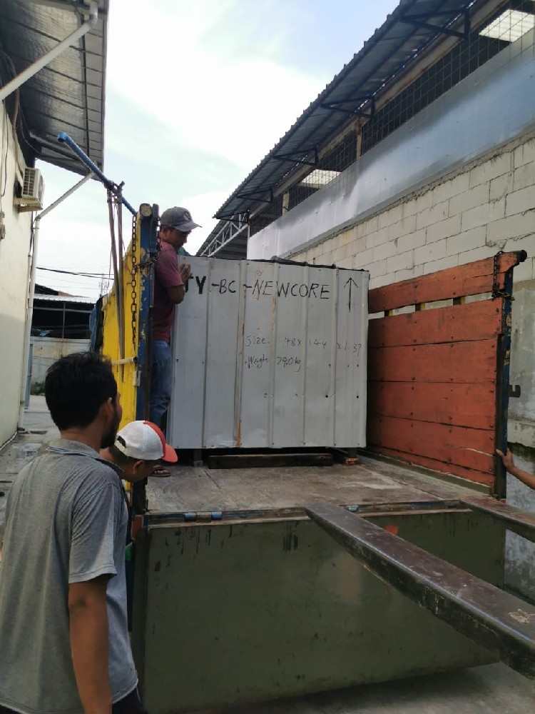 steam-jacked kettle arrived Jakarta