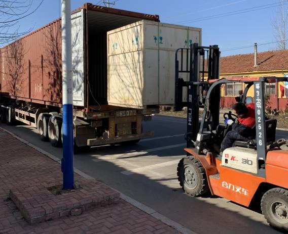 complete set of forming line delivered to India
