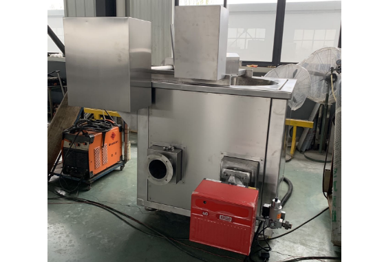 snack frying line send to Serbia